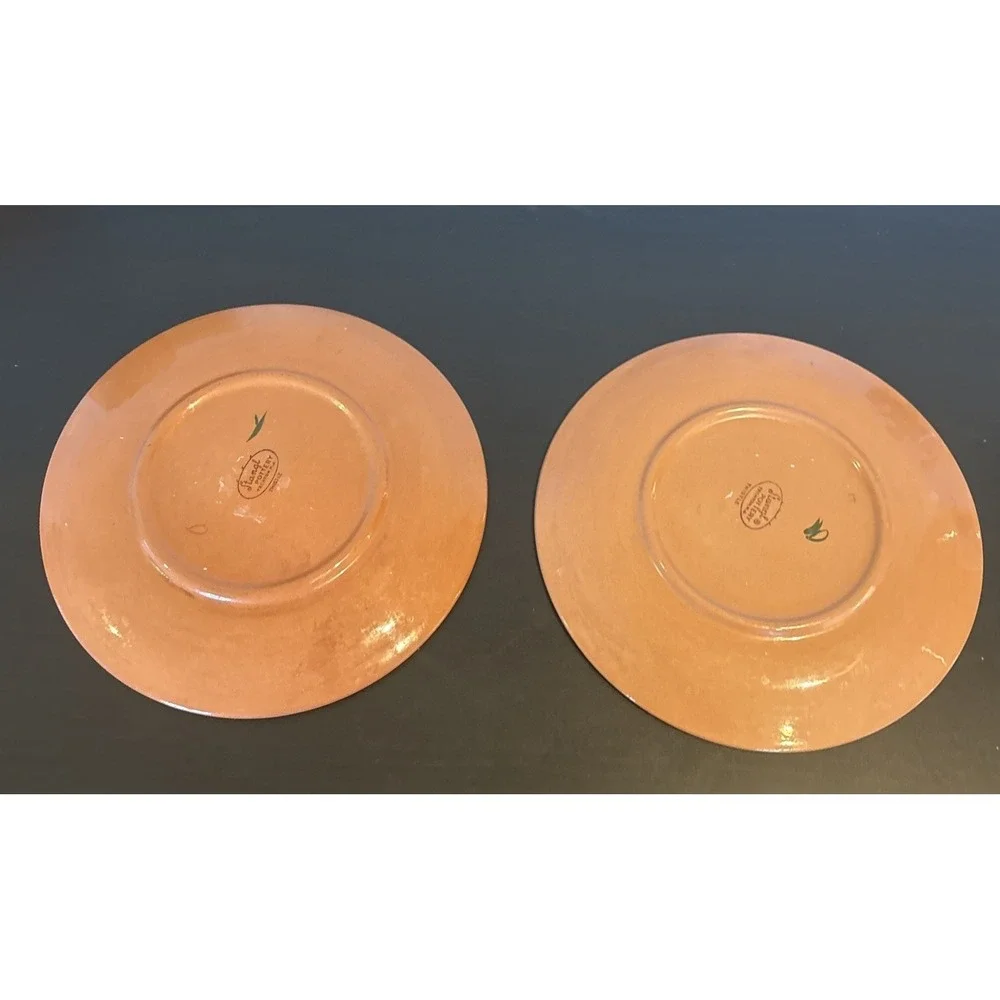 Stangl Pottery Pink THISTLE 2 Salad Plates - 8